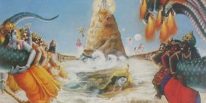 The Symbolism of the Churning of the Ocean