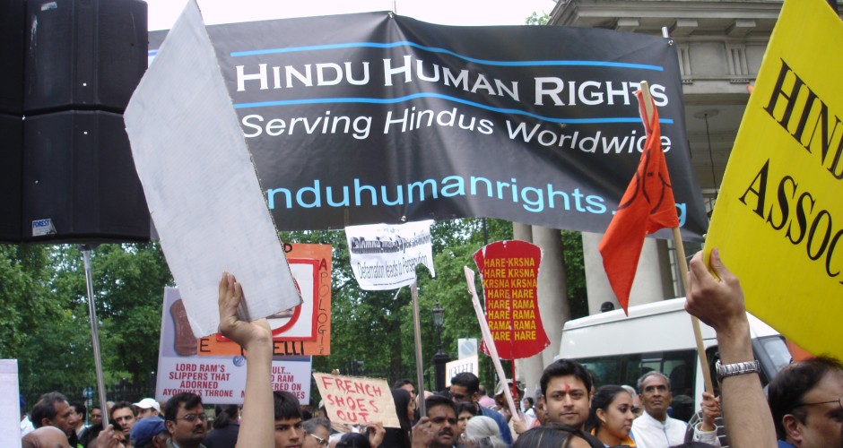 HHR Press Release : Marathon Hindu Solidarity Protests on 16/09/12