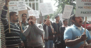 Dutch-Hindu Protest Outside Pakistan Embassy ( Holland)