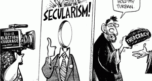 India does not satisfy a minimum definition of a secular state