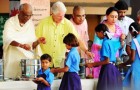 Govt school kids score over Bill Clinton’s delegation with Vedic Maths