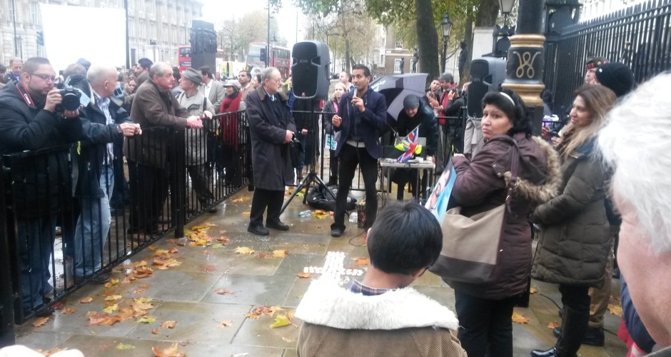 Video : HHR join London protest to highlight persecution of minorities in Pakistan