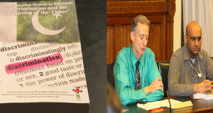 British Parliament book launch for The Education System in Pakistan: Discrimination and the Targeting of the ‘Other’