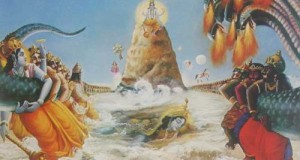 The Symbolism of the Churning of the Ocean