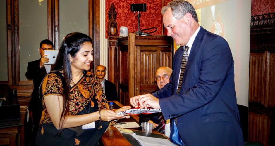Kashmiri Hindus mark Jammu & Kashmir’s accession to India at UK Parliament