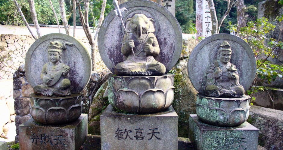 Hindu gods forgotten in India revered in Japan