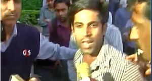 HHR Video : Hinduphobic Kanhaiya Kumar attacked inside JNU campus