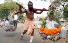 HHR Video : Rebirth of Shravan Kumar : 36,000 km on Foot in 20 Years Carrying his Mother