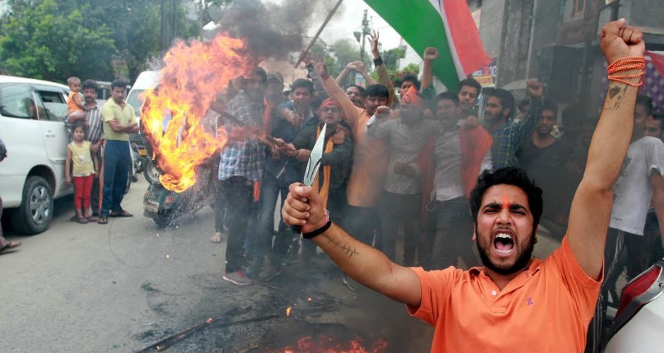 NIT fiasco: Jammu erupts in protests; CRPF deployed at Srinagar campus