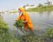 Meet Eco Baba who cleaned 100 miles of river all by himself