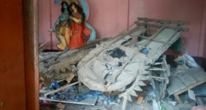 Hindu temple vandalised, 3 Deities smashed in Bangladesh
