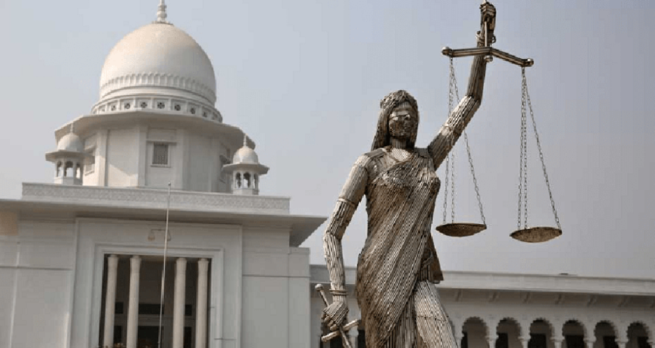 Bangladesh Muslims protest against justice goddess statue