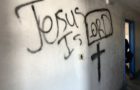 Hate Crime: Hindu Temple Vandalised In US’s Louisville; “Jesus Is All Mighty”, “Jesus Is Lord” Messages Posted On Walls