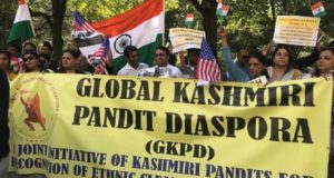 Video : Indigenous Kashmiri Pandit Hindus Protest Against Hinduphobic Racist Washington Post