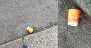 krishna The Paper Cup Left On The Streets of London