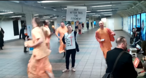 Video : Christian Fundo Preacher Loses Out To Krishna Dance Troupe
