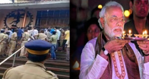 Video : Police Seize Temple , Beat up and Arrest devotees, while PM busy doing Puja Selfies