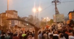 Video : Far Right Hinduphobic Fascists With Swords and Stones Await ‘Heathen’ Hanuman Yatra Procession