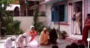 Video Uncut : Bharat Mata Does Namaz And Hindu Twitterati Go Into Heart Attack Mode