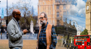 Video : Dr Koenraad Elst and Ranbir Discuss Hinduphobia Denial and Aryan Race Theories Outside Westminister
