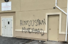 Video : ‘Hindustan Murdabad’ Graffiti On The Walls As Another Hindu Temple Attacked In Canada