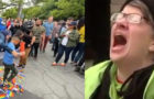‘White’ Liberals Crying Over The Trampling And Banning Of Pride Flags By Muslims