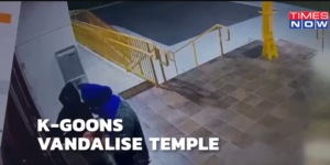 Video : Klu Klux Khalistanis Attack Hindu Temple