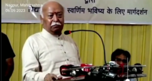 Video : RSS Leader Mohan Bhagwat Justifies BEEF eating for Social Harmony