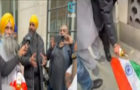 Video : Khalistani’s Deliver Cow Urine To Indian High Commission