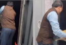 Video : An Indian Train Employee Throwing Rubbish Out Of Running Train