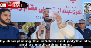 Video : Palestinian Muslim Preacher Calls For The Genocide Of Hindus As Human Sacrifice For Allah