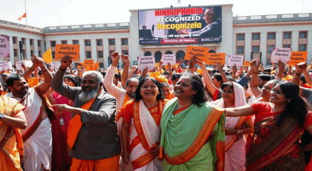 Video : Georgia Is The 1st US State To  Add Hinduphobia To Its List Of Hate Crimes |