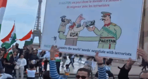 Video : Hindus Hit The Streets In Paris Protesting Over Pahalgam Attack