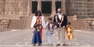 Video : US Vice President JD Vance And Family Visit Hindu Temple In India
