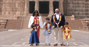 Video : US Vice President JD Vance And Family Visit Hindu Temple In India