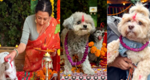 Video : London Celebrates It’s First Kukur Tihar, The Sacred Hindu Day Of The Dogs