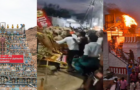 Video : Indigenous Hindus Clash With Colonial Police Trying To Stop Them From Lighting Ancient Sacred Flame