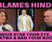 Video : After Failing As A Baldy Captain Jack Sparrow , Salman Rushdie Blames The Pirate Hindus
