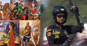 Video : Indian Female Soldiers Connecting To Their Hindu Female Warrior History