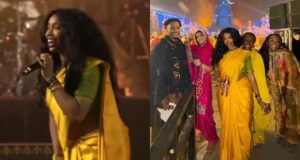 Video : American Singer SZA Dance On Stage For Mahashivratri Goes Viral