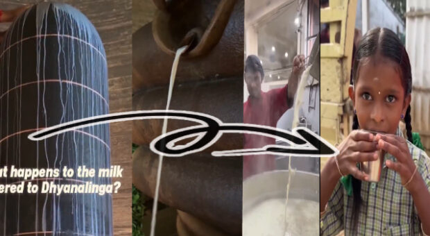 #htmlcaption_49707 Video : Are Hindus Wasting Milk To Shiva Lingams While Poor Hindu Children Starve ?