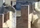 Video : Mullah On The Roof Falls While Throwing Dirt Below On Holi Celebrators