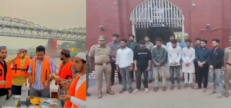 Iftar Chicken Biryani Leftovers Chucked In River Ganga At Varanasi