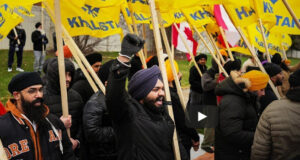 Video :  Khalistani Terrorists Target Hindu Temples After Canada Approves New Hate Law