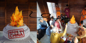 Made In China Plastic Sacred Flame At Ram Temple ‘Enflames’ hindus