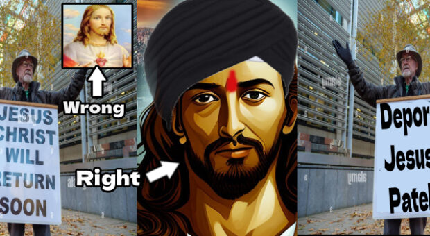 #htmlcaption_50267 Video : Jesus The King Returning Might Get Arrested Buy ICE As It Turns Out He’s “Indian”