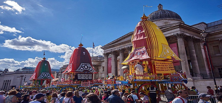 ‘Hindu Takeover’ of London With Rathayatra Parade Walking Tour 2026