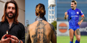 Video : Slovenian footballer Luka Majcen With His Hindu Tattoos Has Gone Viral Among Indian fans