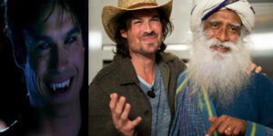 Video : Damon From The Vampire Diaries Hanging Around With Sadhguru