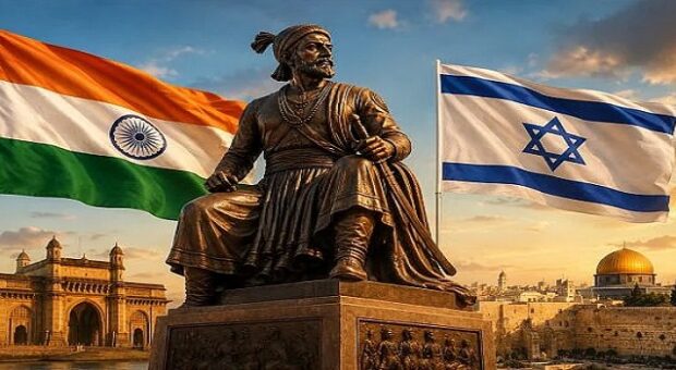 #htmlcaption_50958 Video : Israel Is Building A Shivaji Statue While Hindu Temples Are Installing Gandhi Statues